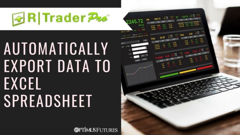 R | Trader Pro – How to Have Your Trade History Automatically Exported to Excel | Optimus Futures