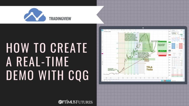 TradingView – How to Create a Real-Time Demo with CQG