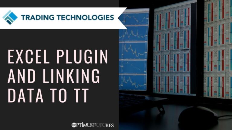 Excel Plugin- Pull real-time data into Excel and link data back into TT