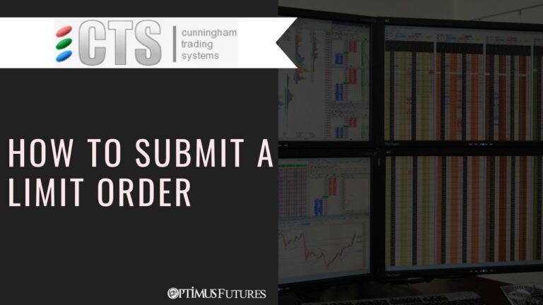CTS T4 Desktop Platform – How to Submit a limit order