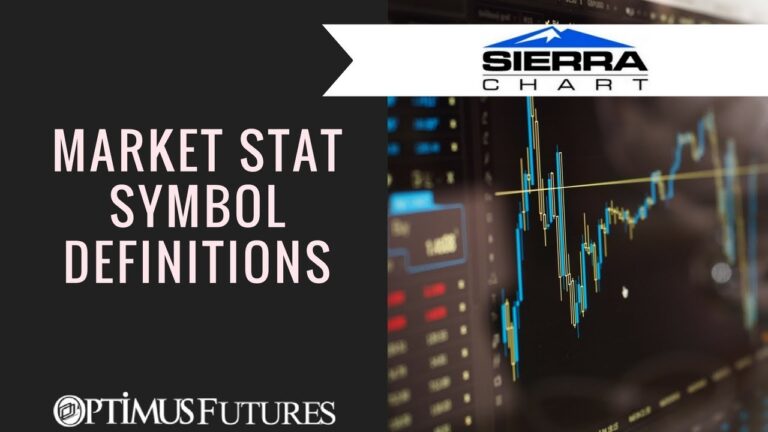 Sierra Chart – Market Statistic Symbol Prefixes and Their Definitions | Optimus Futures