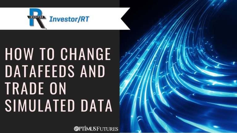 RT – How to Change Datafeeds and Trade on Simulated Data | Optimus Futures