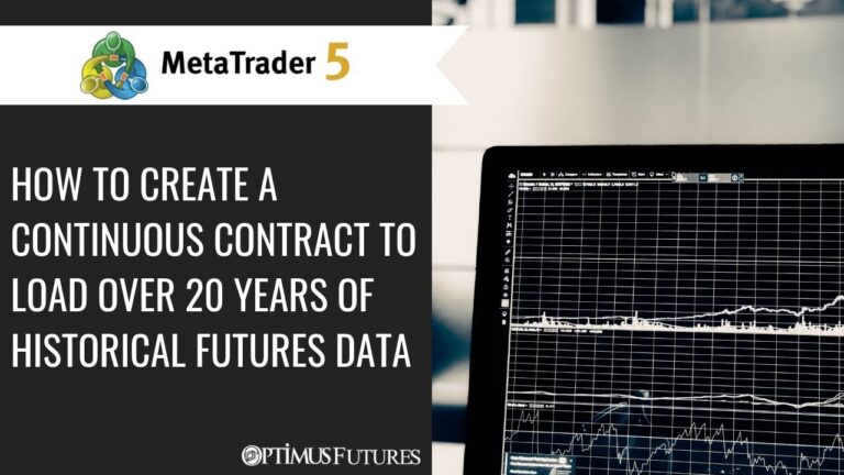 MetaTrader 5 – How to Create a Continuous Contract to load over 20 Years of Historical Futures Data