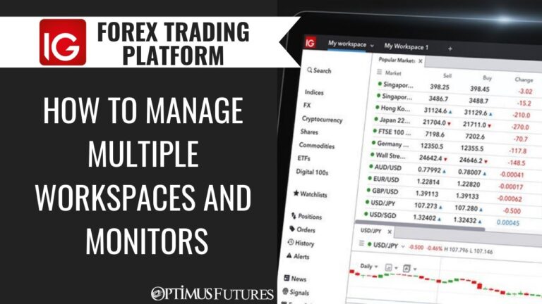 IG Forex Trading Platform – How to Manage Multiple Workspaces and Monitors