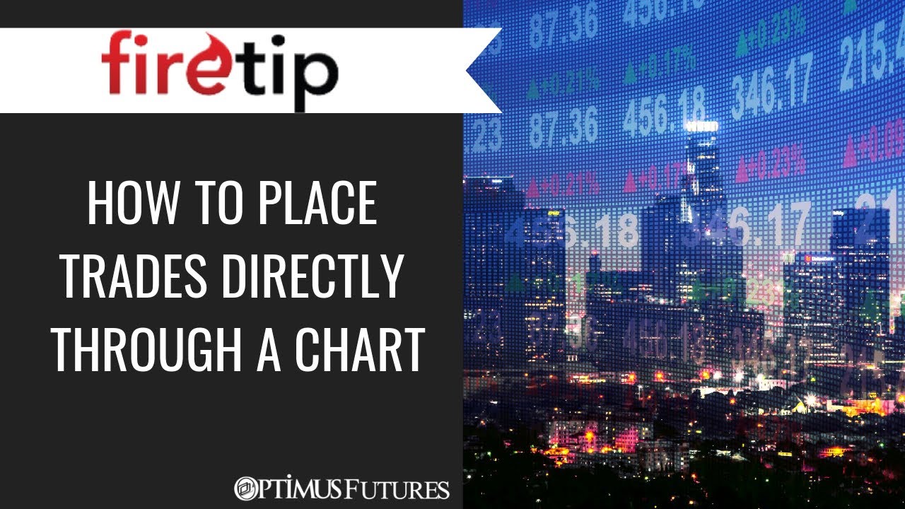 Firetip – How to Place Trades Directly Through a Chart
