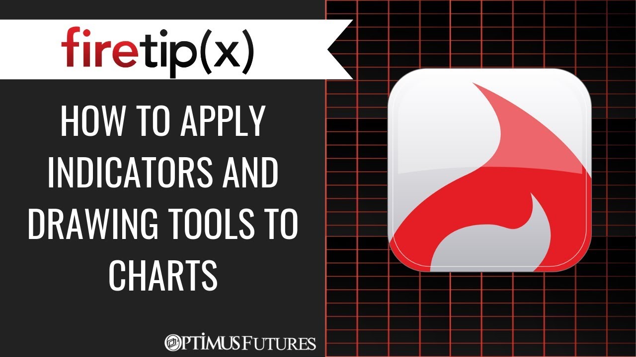 Firetip X – How to Apply Indicators and Drawing Tools to Charts