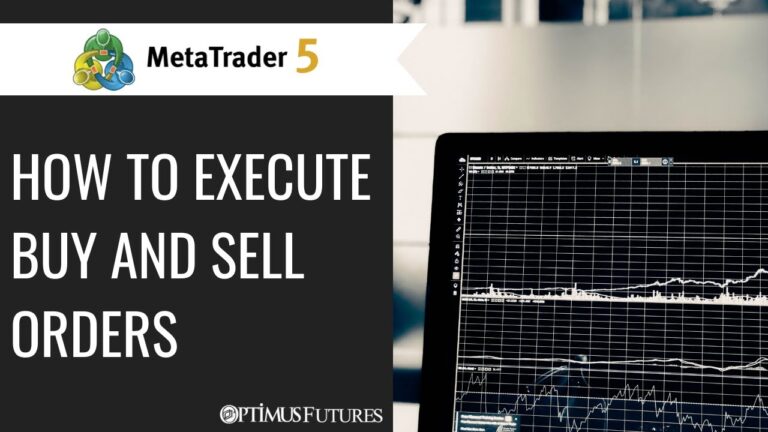 MetaTrader 5 Mobile – How to Execute Buy and Sell Orders