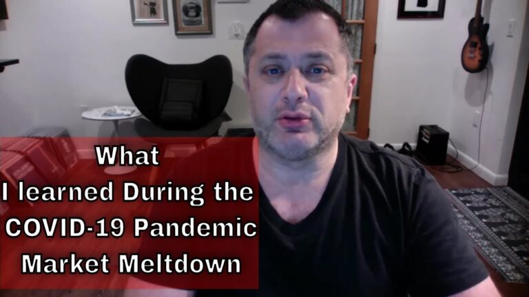 Four Things I Learned During one of the Worst Market Meltdowns in History