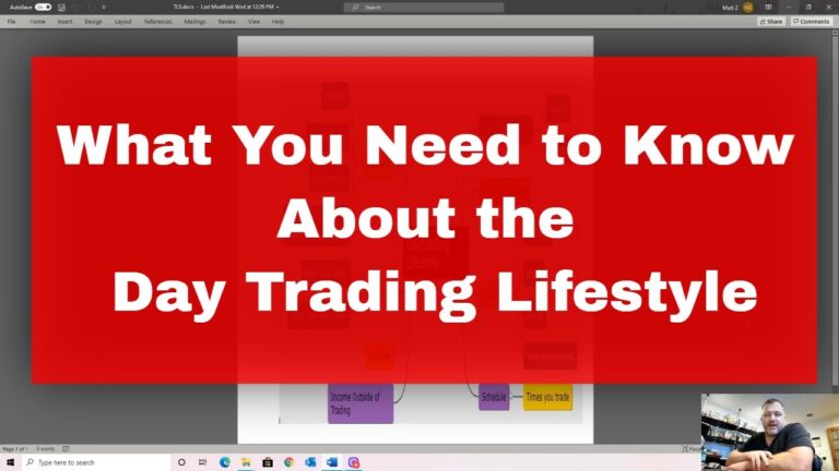 Day Trading Lifestyle – What You Really Need to Know