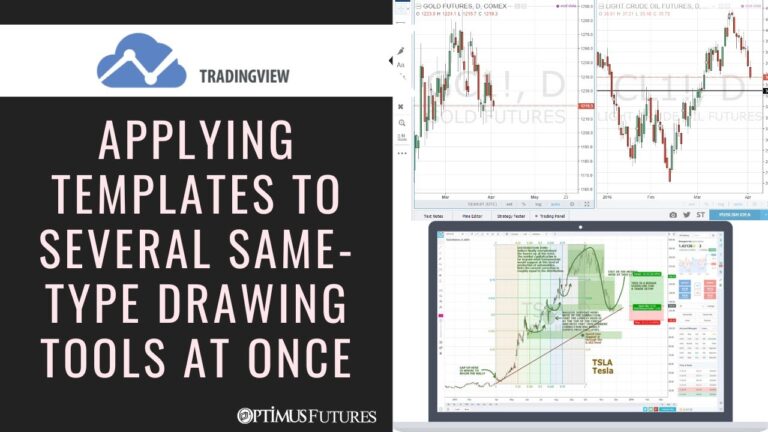 How to Apply TradingView Templates to Several Same-Type Drawing Tools at Once