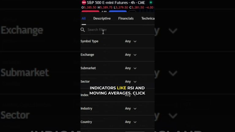 Find Trade Setups Fast with TradingView’s Stock Screener #tradingview #daytrading #tradesetup