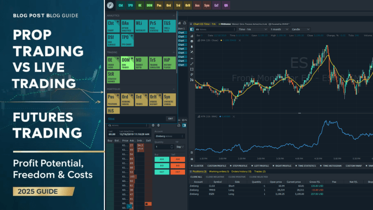 prop trading vs live trading