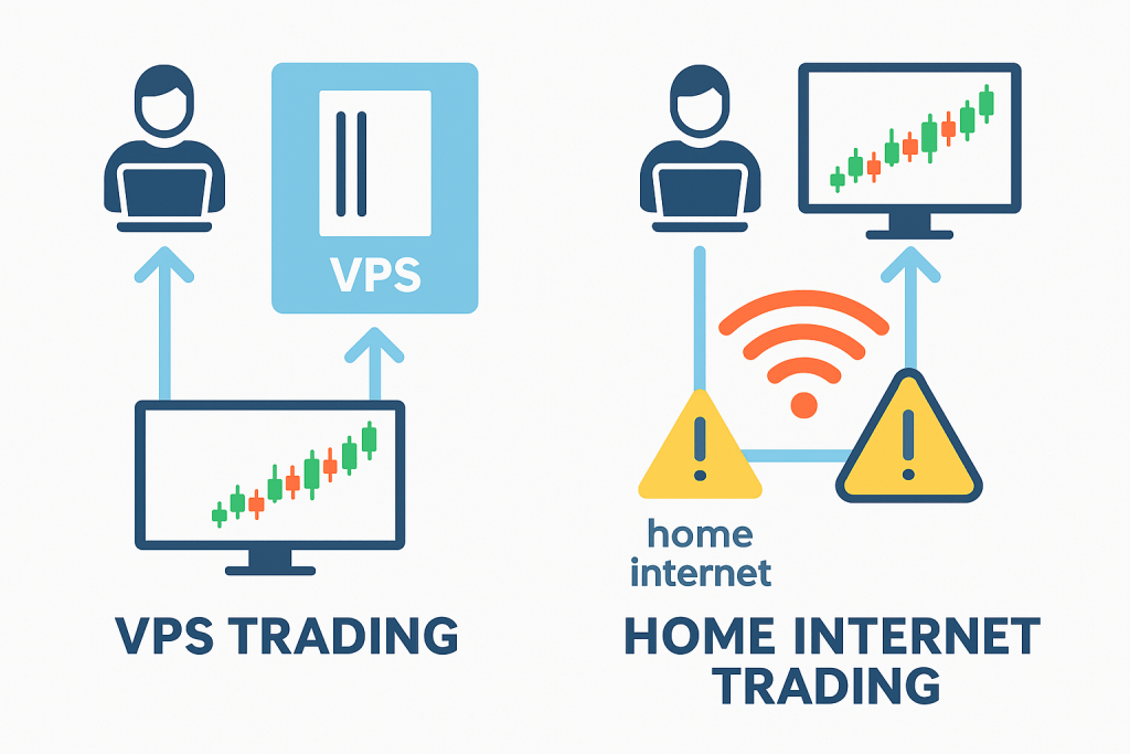 trading vps latency