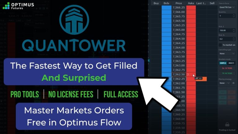 How to Place Market Orders in Quantower #futurestrading